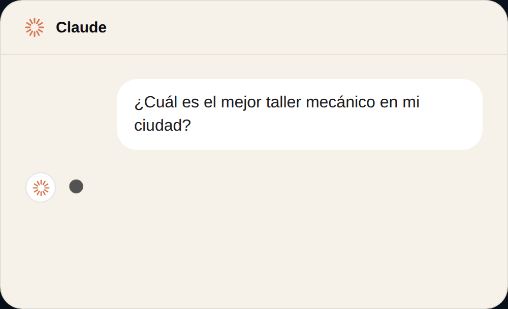 Claude recomienda tu negocio