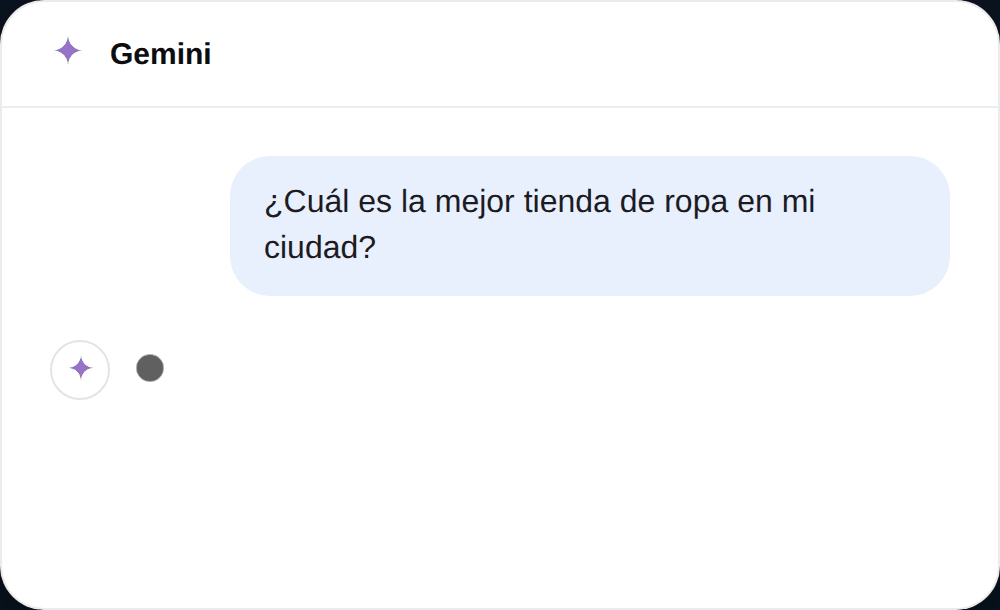 Gemini recomienda tu negocio